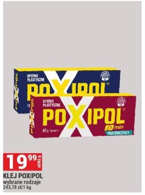 Klej Poxipol wybrane rodzaje promocja w Merkury Market