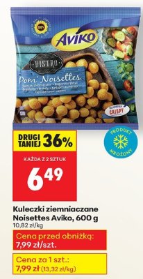 Kuleczki ziemniaczane Noisettes Aviko promocja w Biedronka