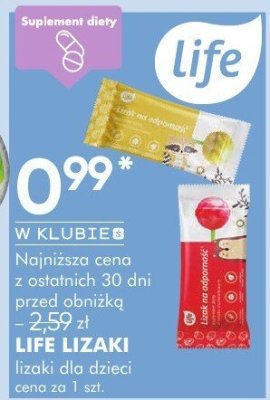 Life Lizaki lizaki dla dzieci promocja w Super-Pharm