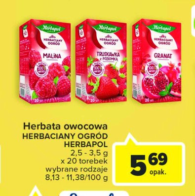Herbata granat Herbapol herbaciany ogr贸d promocja