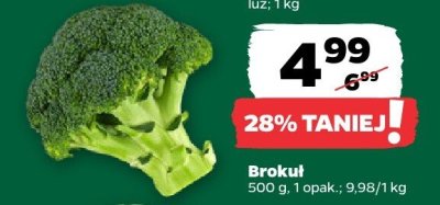 Brokuł promocja w Netto
