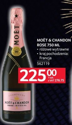 Moët & Chandon Rosé 750 ml promocja w Selgros
