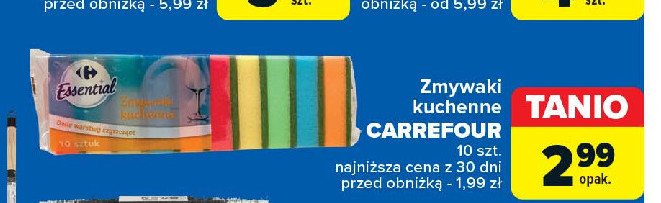 Zmywaki kuchenne Carrefour promocja w Carrefour Market