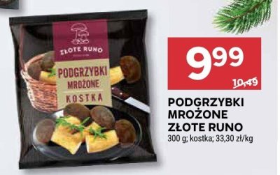 Podgrzybki mrożone Złote Runo kostka promocja w Stokrotka