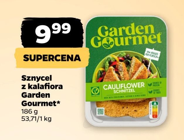 Sznycel z kalafiora Garden gourmet promocja