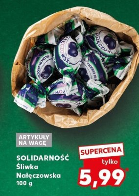 Solidarność Śliwka Nałęczowska 100 g promocja w Kaufland