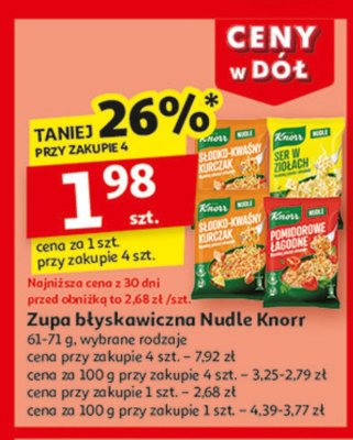 Słodko-kwaśny kurczak Knorr nudle promocja