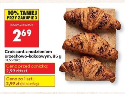 Croissant promocja w Biedronka