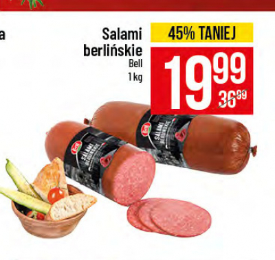 Salami berlińskie Bell polska promocja