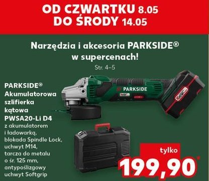 Szlifierka k膮towa Parkside promocja