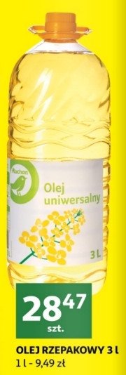 Olej universalny Auchan promocja