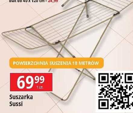 Suszarka na bieliznę sussi Rorets promocja