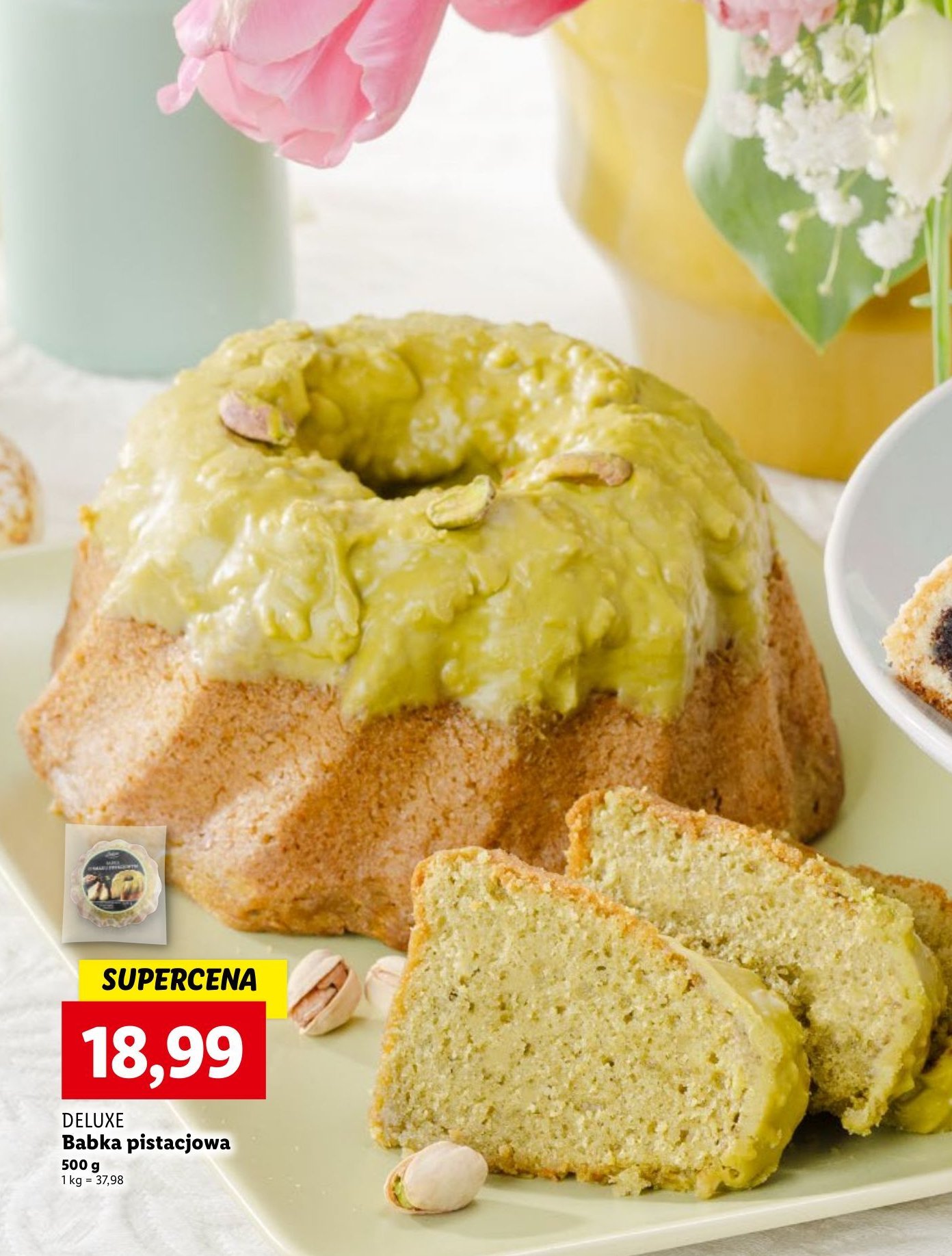 Babka pistacjowa Deluxe promocja