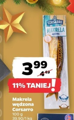 Makrela wędzona na gorąco Nautica schwartz promocja w Netto