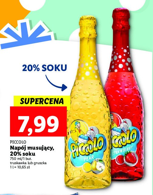 Nap贸j gruszkowy Piccolo promocja