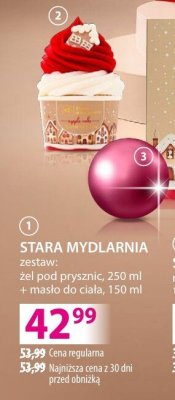 Zestaw kosmetyczny STARA MYDLARNIA promocja w Hebe