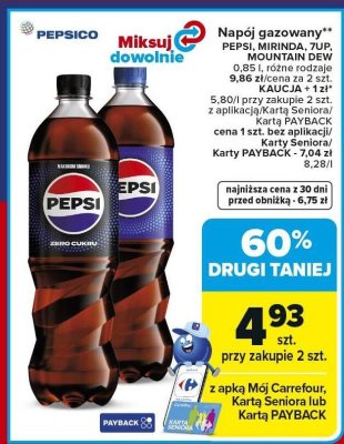 Napój promocja w Carrefour Market