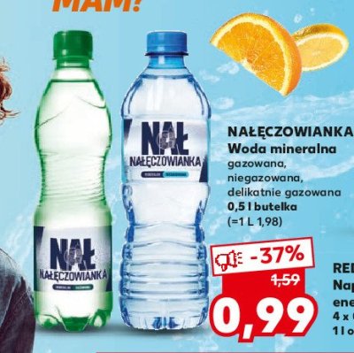 Woda gazowana Nałęczowianka promocja
