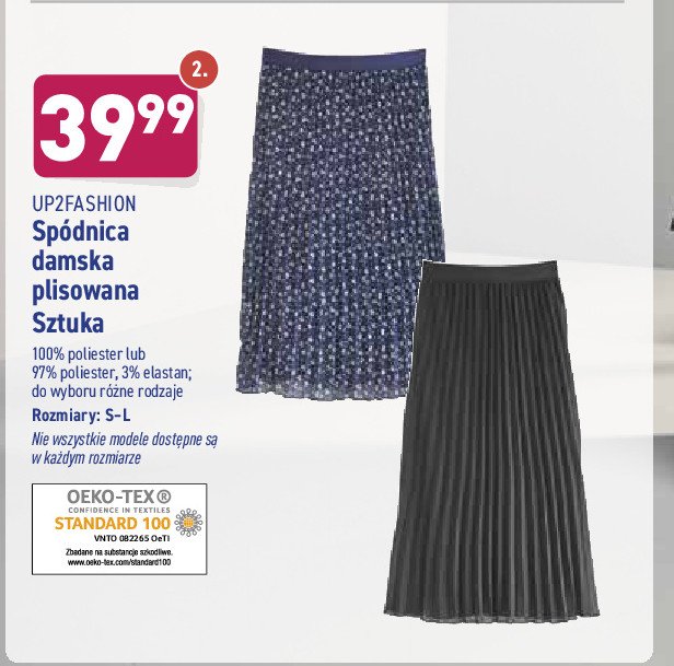 Spódnica plisowana s-l Up2fashion promocja