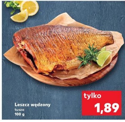 Leszcz wędzony tusza promocja w Kaufland