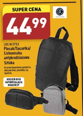 Plecak Live in style promocja
