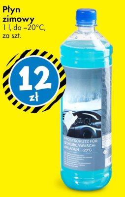 Płyn zimowy 1 l, do -20°C promocja w Tedi