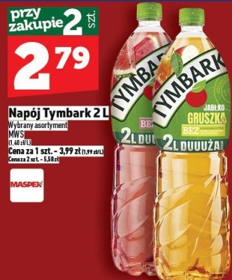 Napój Tymbark 2L promocja w TOPAZ