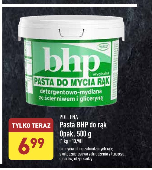 Pasta do mycia rąk bhp Pollena promocja