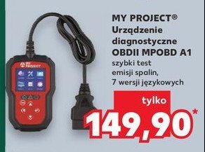 Urządzenie do diagnostyki akumulatorów My project promocja w Kaufland