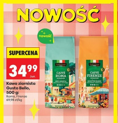 Kawa ziarnista Firenze 500 g promocja w Biedronka