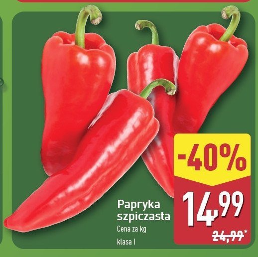 Papryka szpiczasta promocja
