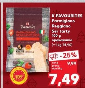 Ser parmigiano reggiano K-classic favourites promocja w Kaufland