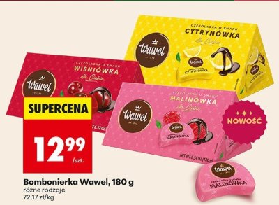 Bombonierka różne rodzaje promocja w Biedronka