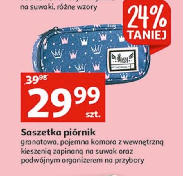 Piórnik hush promocja