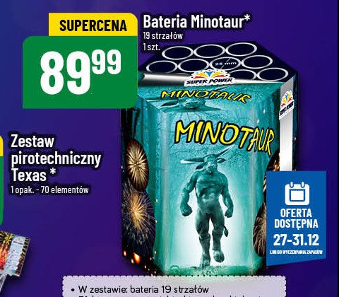 Bateria minotaur SUPER POWER promocja w POLOmarket