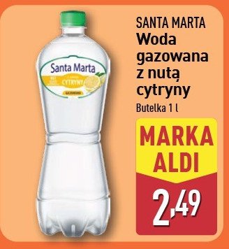 Woda cytrynowa Santa marta promocja