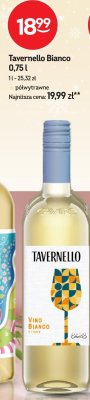 Wino Tavernello Bianco 0,75 l promocja w Żabka