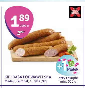Kie艂basa podwawelska Madej & wr贸bel promocja