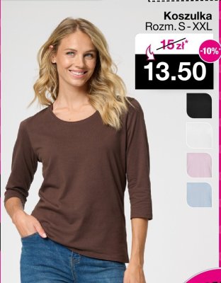 Koszulka damska promocja w Woolworth