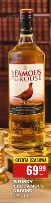 Whisky The Famous Grouse promocja w Biedronka