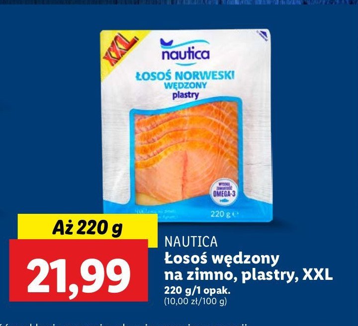 Łosoś norweski wędzony Nautica schwartz promocja