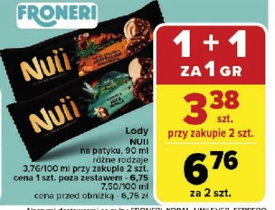 L贸d almond & java vanilla Nuii promocja