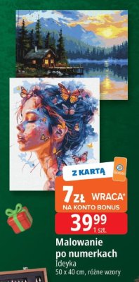 Malowanie po numerkach Ideyka promocja w Leclerc
