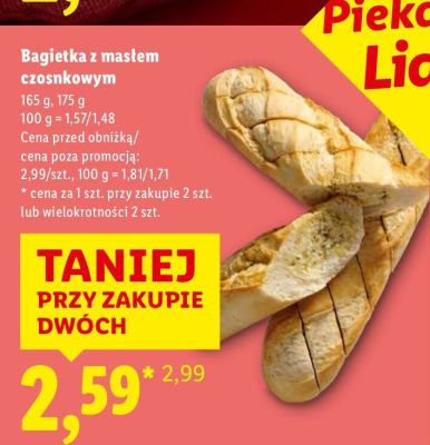 Bagietka promocja w Lidl