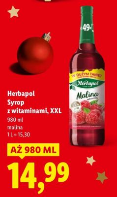 Syrop z witaminami, XXL promocja w Lidl