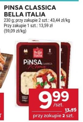 Pinsa classica  promocja w Stokrotka