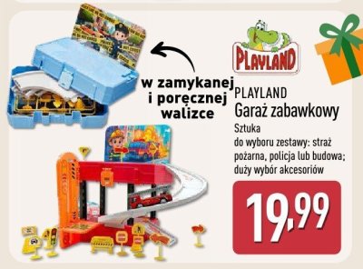 Garaż zabawkowy promocja w Aldi