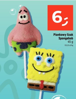 Piankowy lizak Spongebob promocja w Dealz