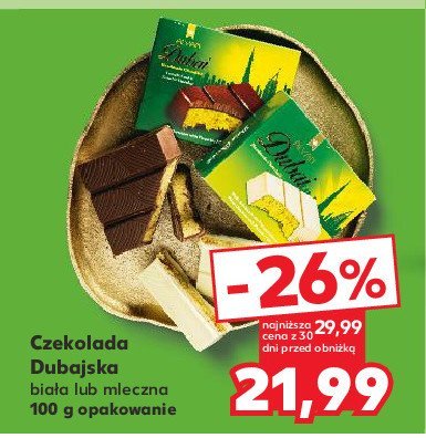Czekolada dubajska Alyan promocja