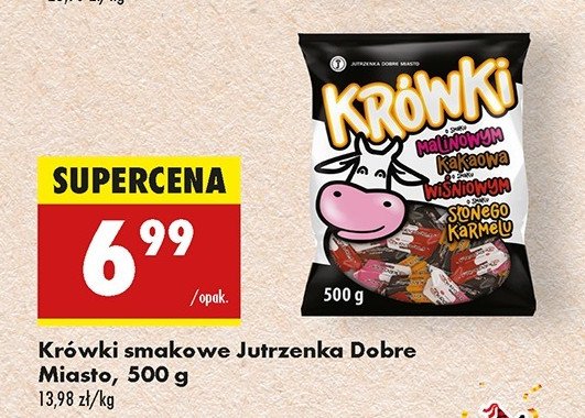 Krówki mix Jutrzenka dobre miasto promocja w Biedronka